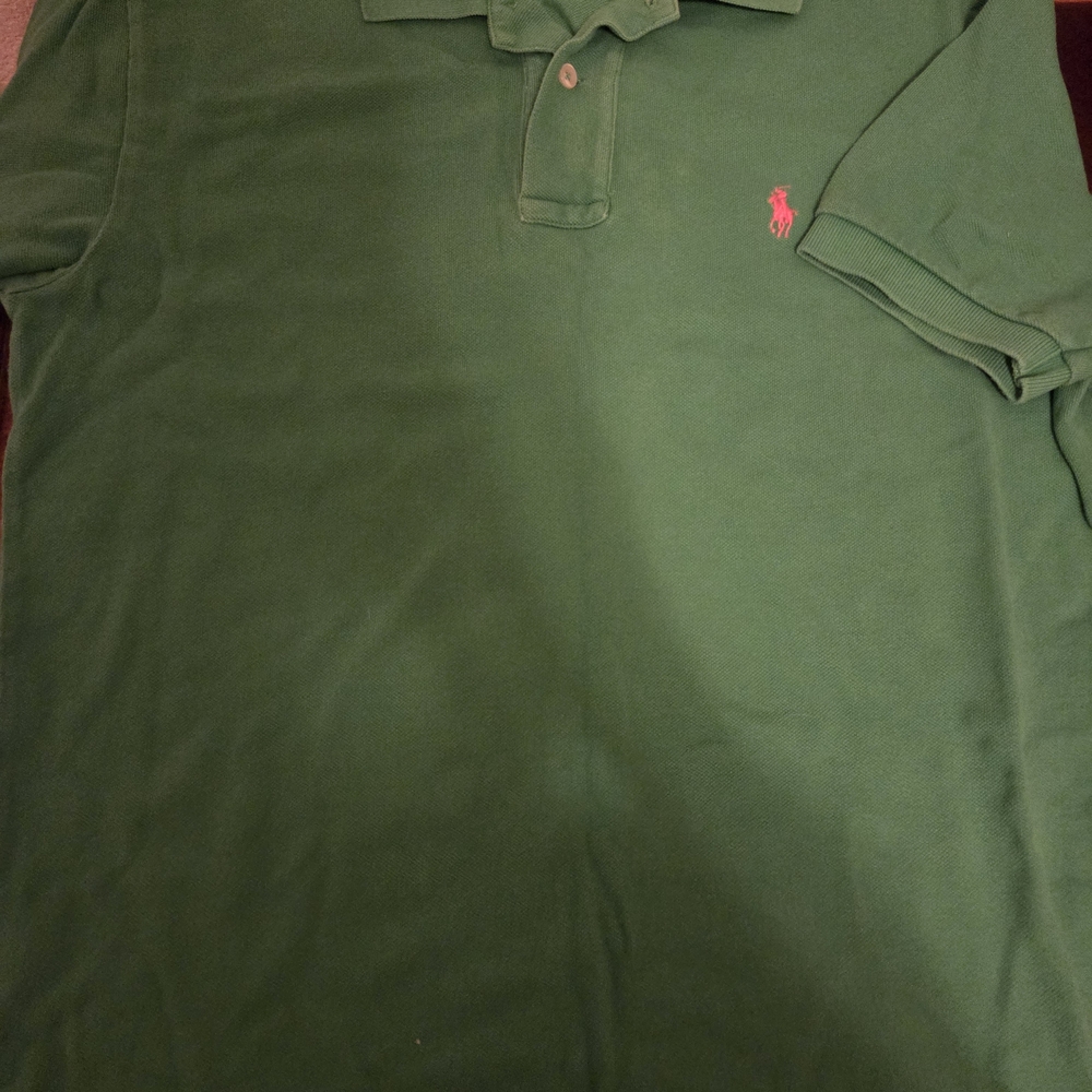 Green Polo by Ralph Lauren Men's Shirt